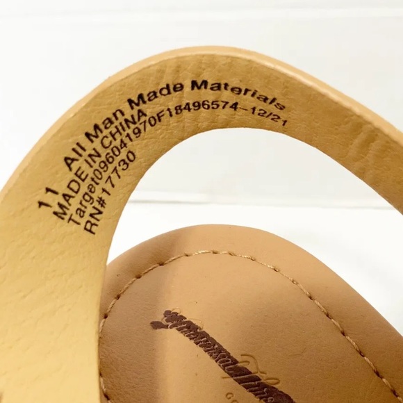 Universal Thread Alba Ankle Strap Platform Sandals Women’s Size 11 NWOT - Picture 5 of 7